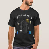 Jew Jitsu Karate  Hanukkah Jiu Jitsu Martial T-shirt (Voorkant)