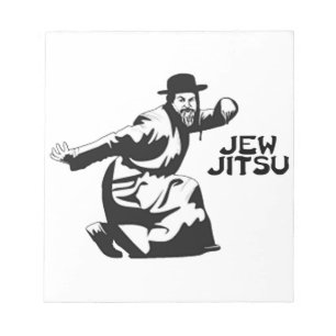 Jew Jitsu-notebook Joodse balie Mitzvah Gifts Notitieblok