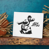 Jew Jitsu Plaque | Cadeaux Juifs Bar Mitzvah (Côté)