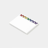 Jewel Butterflies Post-it® Notes (Schuin)