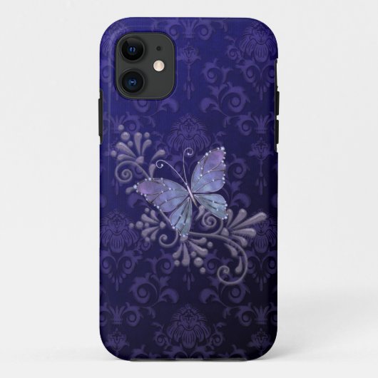 Jewel Butterfly iPhone 5 Hoesje (Achterkant)