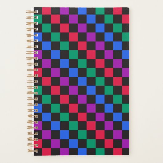 Jewel candy diagonal checkerboard pattern (Devant)