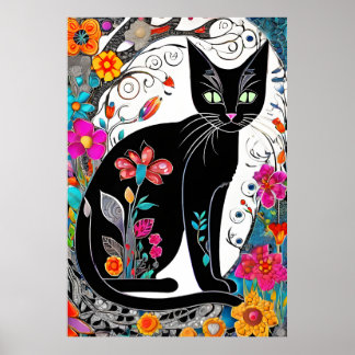 Jewel Cat Poster