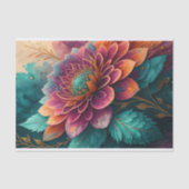 Jewel Dahlia Decoupage Tissuepapier (Voorkant)