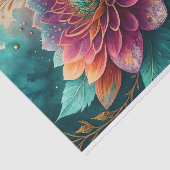 Jewel Dahlia Decoupage Tissuepapier (Detail)