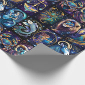 Jewel Galaxy Zodiac Cadeaupapier (Hoek)