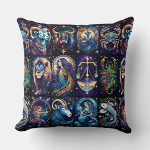 Jewel Galaxy Zodiac Kussen