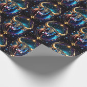 Jewel Galaxy Zodiac Taurus Cadeaupapier (Hoek)