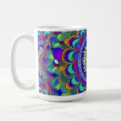 Jewel Mandala Mandala Coffee Mug (Gauche)