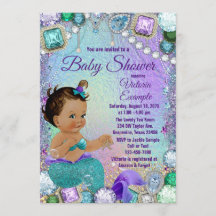 Jewel Mermaid Etnische Mermaid Baby shower