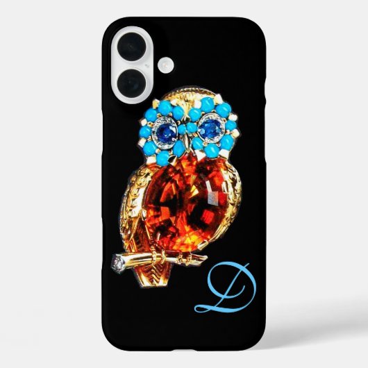JEWEL OWL Case-Mate iPhone CASE (Achterkant)