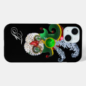 JEWEL OWL, ELF PET, SHAMROCK EN DIAMOND FEATHERS Case-Mate iPhone CASE (Achterkant (horizontaal))