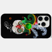 JEWEL OWL, ELF PET, SHAMROCK EN DIAMOND FEATHERS Case-Mate iPhone CASE (Achterkant (horizontaal))