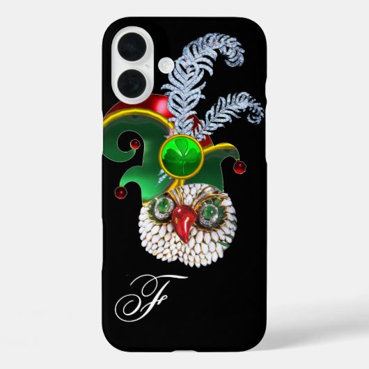 JEWEL OWL, ELF PET, SHAMROCK EN DIAMOND FEATHERS Case-Mate iPhone CASE (Achterkant)