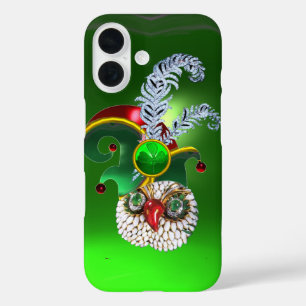 JEWEL OWL, ELF PET, SHAMROCK EN DIAMOND FEATHERS iPhone 16 HOESJE