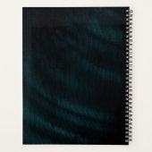 Jewel Palm Leaf Wedding Blauwgroen ID830 Planner (Achterkant)