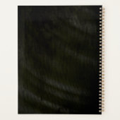 Jewel Palm Leaf Wedding Green ID830 Planner (Achterkant)