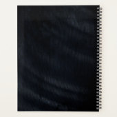 Jewel Palm Leaf Wedding Roos Gold/Navy ID830 Planner (Achterkant)