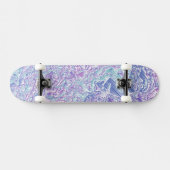 Jewel Tone Glitch Skateboard (Horizontaal)