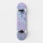 Jewel Tone Glitch Skateboard (Voorkant)
