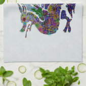 Jeweled Dragon Theedoek (Gevouwen)