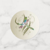 Jeweled Dragonfly Wedding Shower Table Confetti (Kleine voorkant)