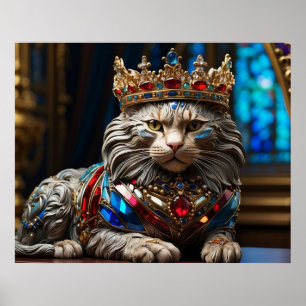 *~* Jeweled King CAT 5:4 AP68 Regal Royalty Poster