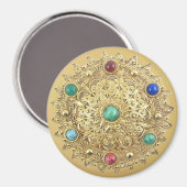 Jeweled Medallion Magneet (Voorkant / Achterkant)