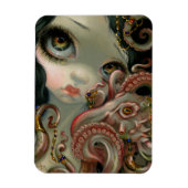 "Jeweled Octopus" Flex Magnet Magneet (Verticaal)