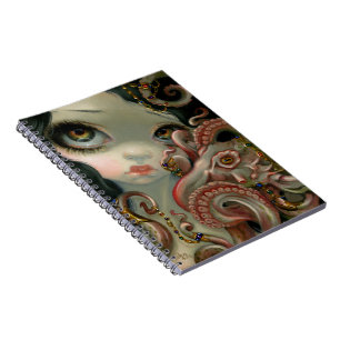 "Jeweled Octopus"-laptop Notitieboek