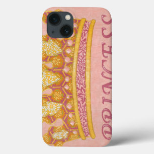 Jeweled Princess Crown door Chariklia Zaris iPhone 13 Hoesje