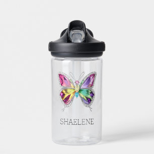 Jeweled Rainbow Crystal Butterfly Waterfles