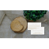 Jewelry Care Card Instructions avec logo White