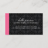 Jewelry Designer Visitekaartje (Achterkant)
