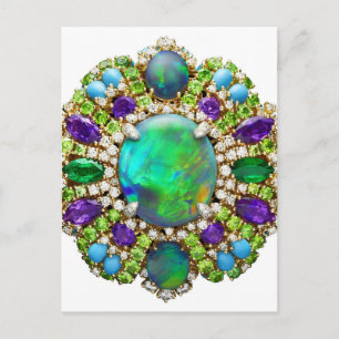 Jewelry Mandala Briefkaart