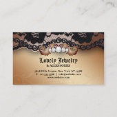 Jewelry N Lace Mode Gold Visitekaartje (Achterkant)