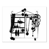 Jewelry Rack Rubber Art Stamp Rubberstempel (Afrduk)