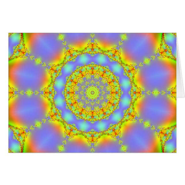Jewels Fractal Kaleidoscope (Voorkant Horizontaal)