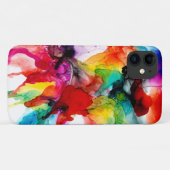 Jeweltone Prism - Waterverf Case-Mate iPhone Case (Achterkant (horizontaal))