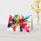 Jeweltone Prism - Waterverf Kaart (Gele Bloem)