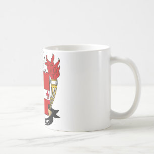 Jewett Family Crest Koffiemok