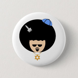 Jewfro Ronde Button 5,7 Cm