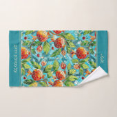 Jewish Al Netilat Yadayim Pomegranate Handwashing Handdoek (Handdoek)