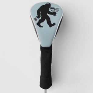 Jewish Bigfoot Chanoeka Chanoeka Humor Hilarious Golfheadcover