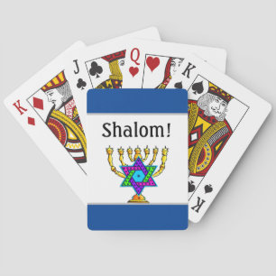 Jewish Candlesticks Pokerkaarten