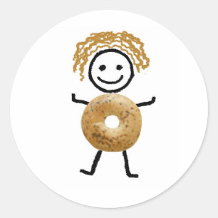 Jewish Gift-Sticker Ronde Sticker