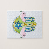 Jewish Hamsa Legpuzzel (Horizontaal)