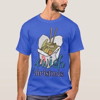 Jewish KerstChinese Food Hanukkah T-shirt