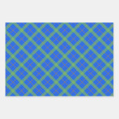 Jewish-Menorah-Pset-Lt-Blue Inpakpapier Vel (Voorkant 2)