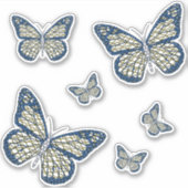 Jewish Monarch Contour Sticker (Voorkant)